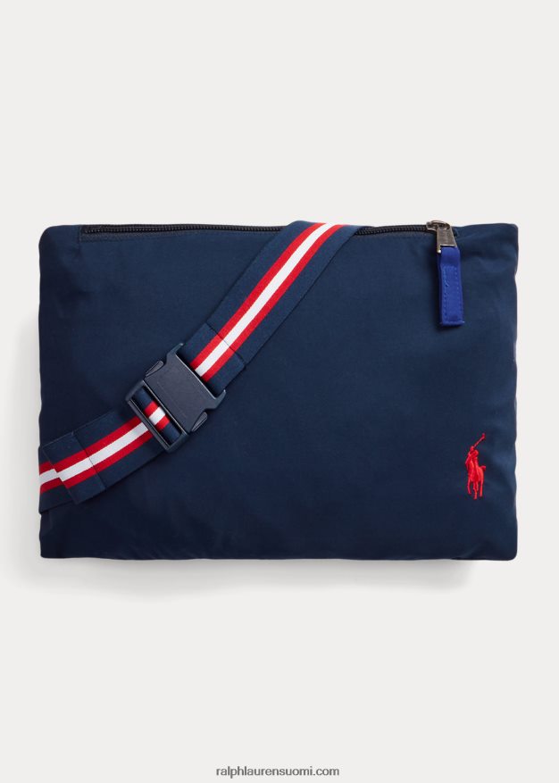 Ralph Lauren miehet pakattava vettä hylkivä hupullinen takki 0Z24ZR1812