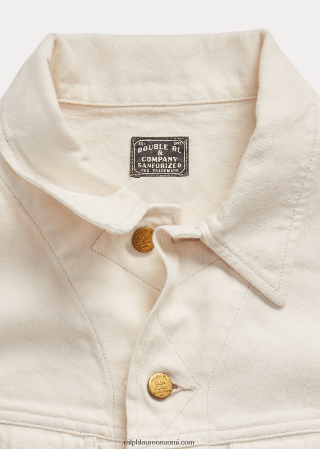 Ralph Lauren miehet paneloitu farkkutakki 0Z24ZR8707 kivi multi