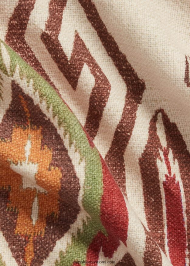 Ralph Lauren miehet pellava-puuvillainen paitatakki 0Z24ZR8703 kivi multi