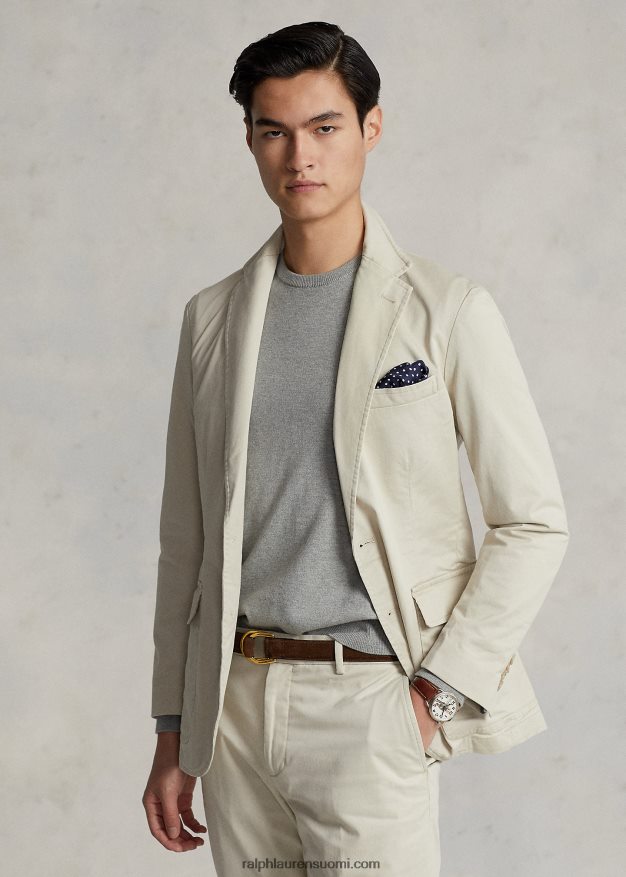 Ralph Lauren miehet polo rakentamaton stretch chino takki 0Z24ZR615 kivi