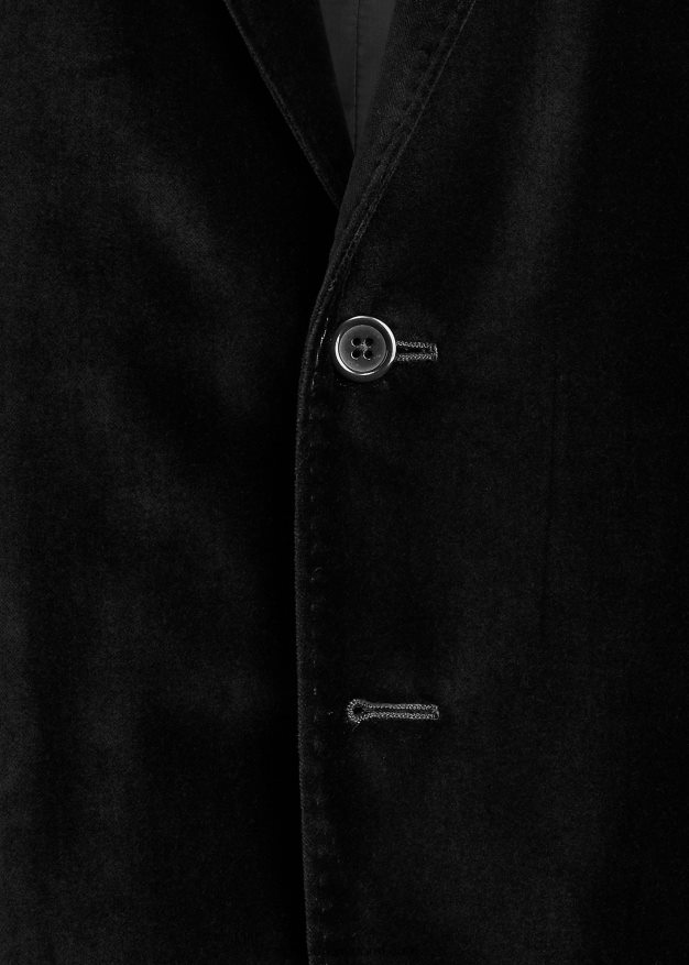 Ralph Lauren miehet poolo pehmeä samettitakki 0Z24ZR844 musta