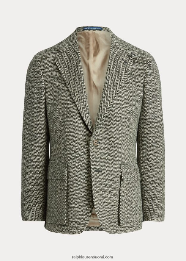 Ralph Lauren miehet rl67 kalanruototakki 0Z24ZR1300 musta ja kerma