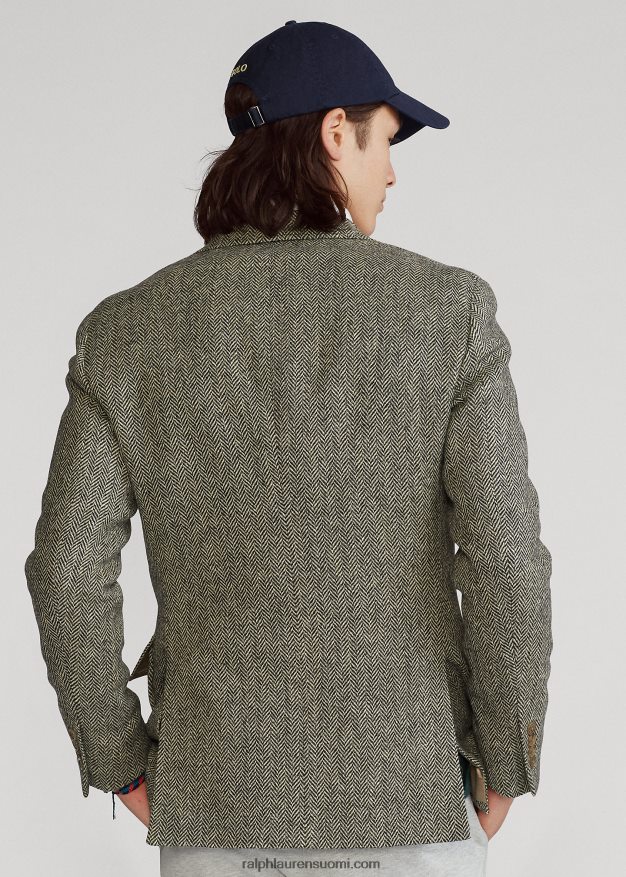 Ralph Lauren miehet rl67 kalanruototakki 0Z24ZR1300 musta ja kerma