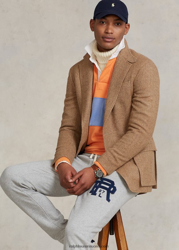 Ralph Lauren miehet rl67 kalanruototakki 0Z24ZR1301 ruskea ja kameli