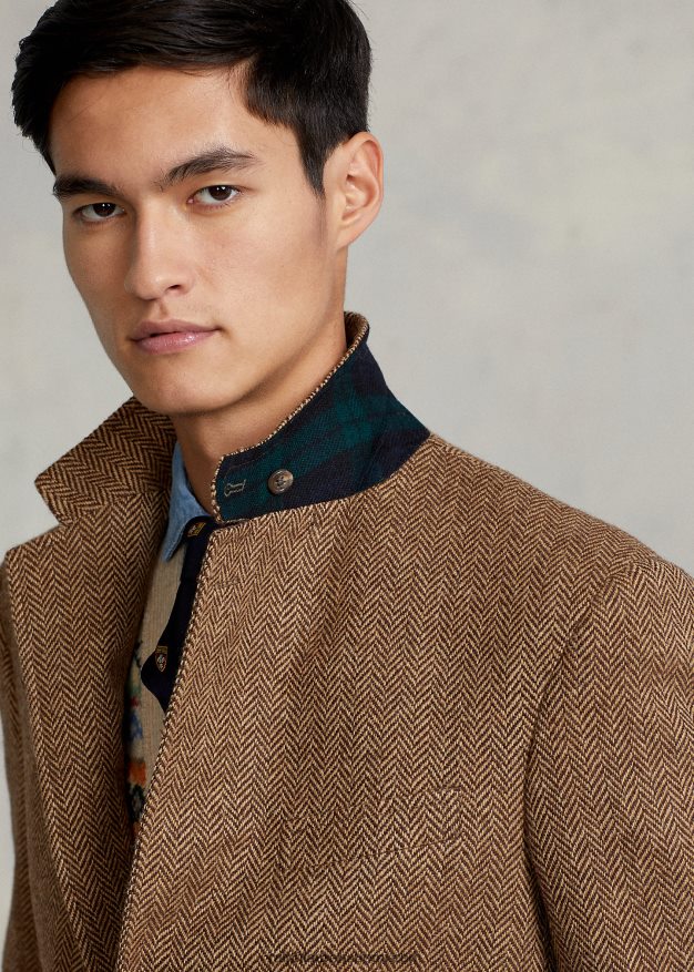 Ralph Lauren miehet rl67 kalanruototakki 0Z24ZR96 ruskea ja kameli