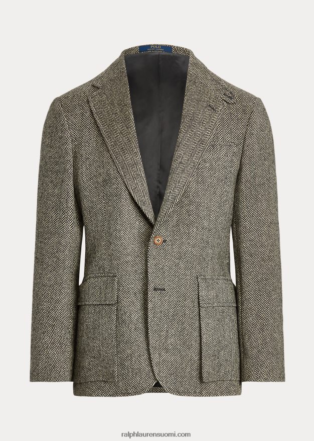 Ralph Lauren miehet rl67 takki 0Z24ZR8522 musta ja kerma