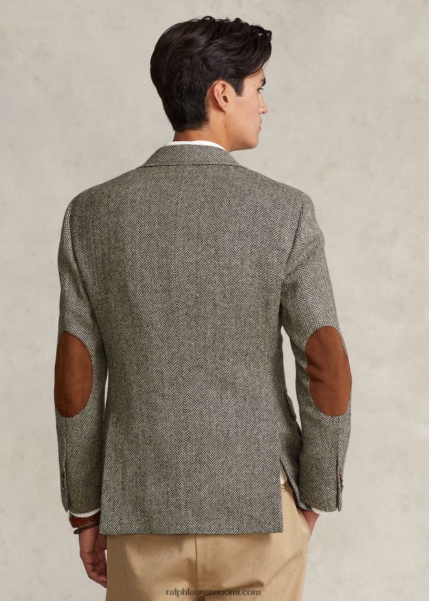 Ralph Lauren miehet rl67 takki 0Z24ZR8522 musta ja kerma