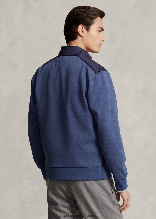 Ralph Lauren miehet tikattu hybriditakki 0Z24ZR1270 sininen kanerva/laivasto