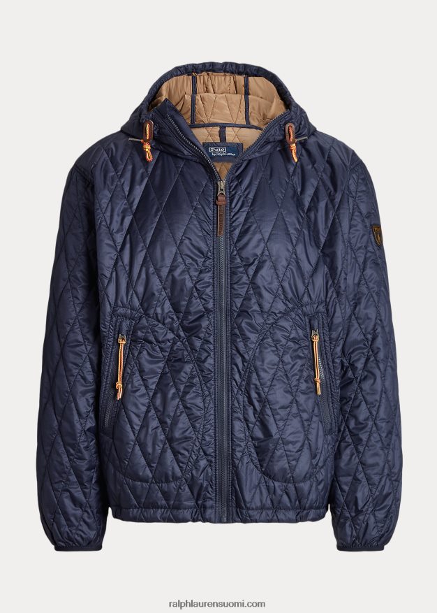 Ralph Lauren miehet vettä hylkivä hupullinen takki 0Z24ZR114 varjolaivasto