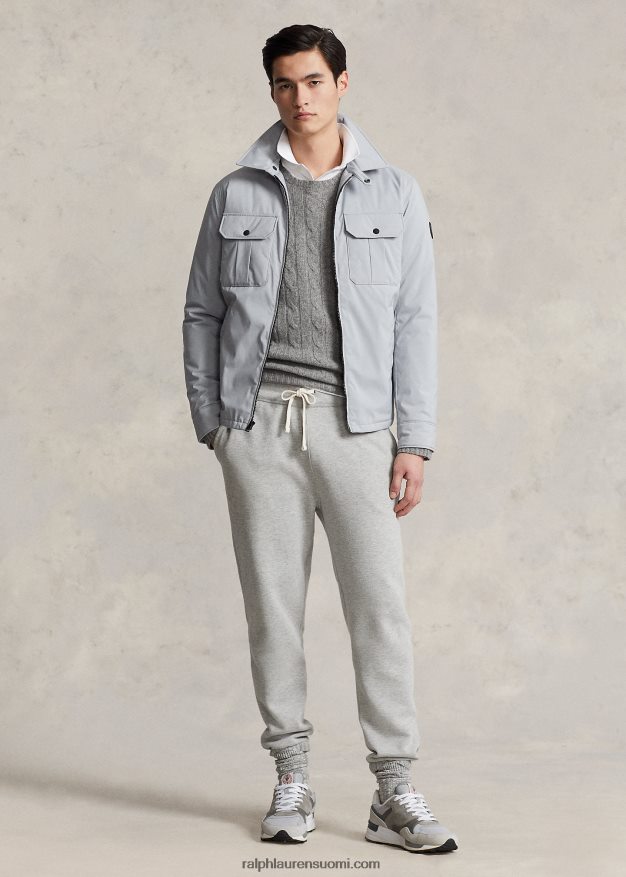 Ralph Lauren miehet vettä hylkivä takki 0Z24ZR8676 kanavan harmaa