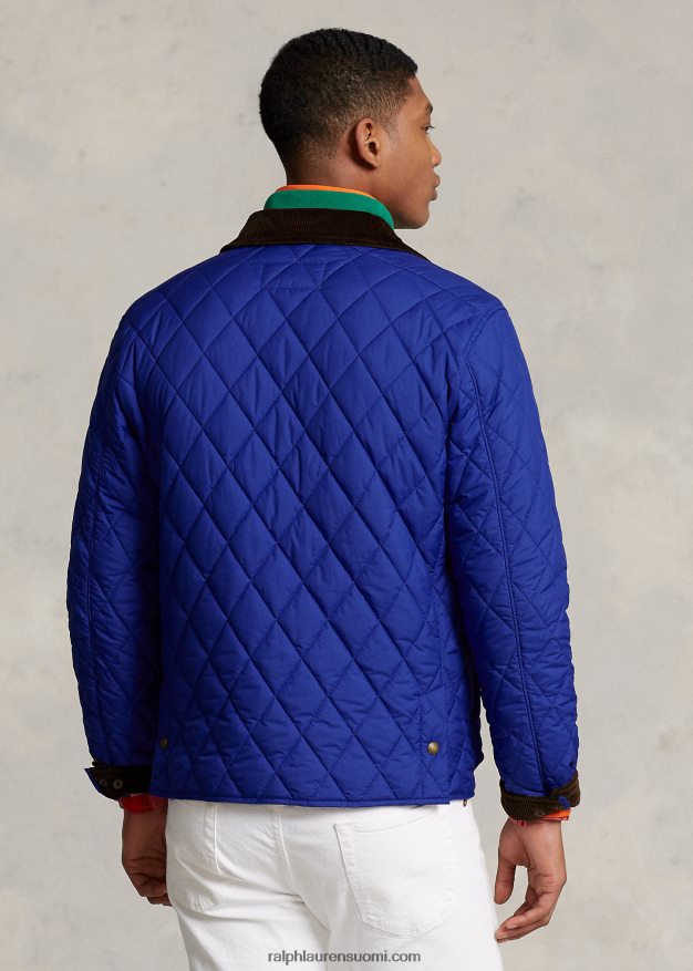 Ralph Lauren miehet vettä hylkivä tikattu takki 0Z24ZR8654 kuninkaallinen perintö