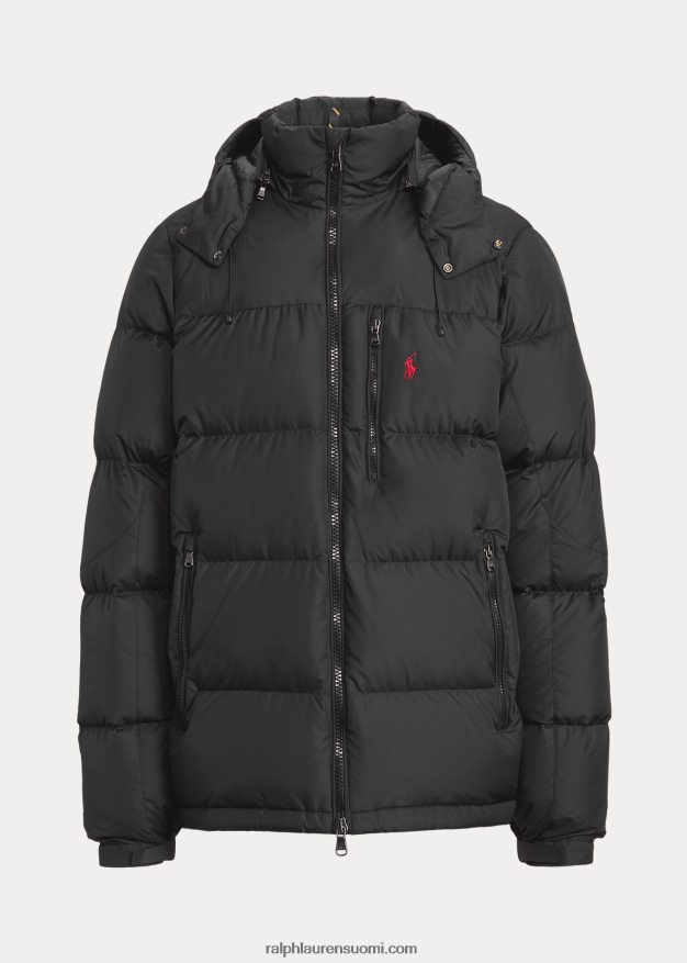 Ralph Lauren miehet vettä hylkivä untuvatakki 0Z24ZR1922 musta