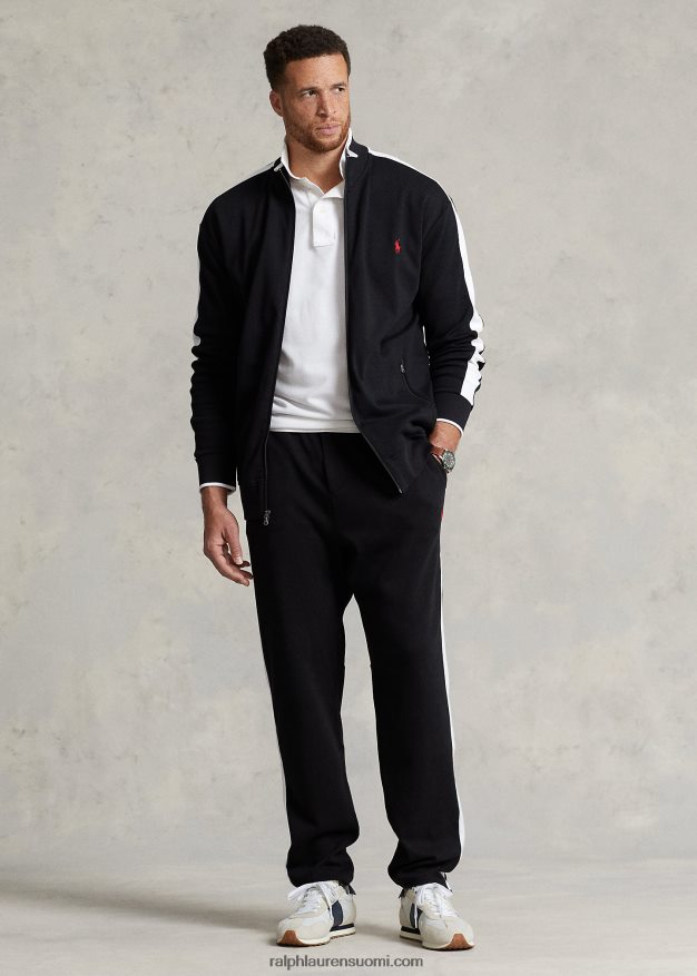 Ralph Lauren miehet interlock-telakkahousut 0Z24ZR1480 musta