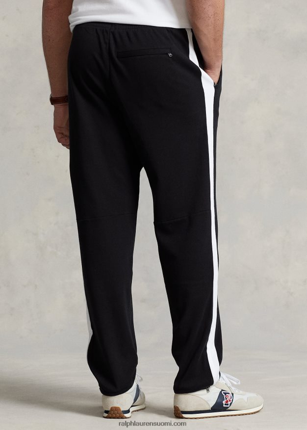 Ralph Lauren miehet interlock-telakkahousut 0Z24ZR1480 musta