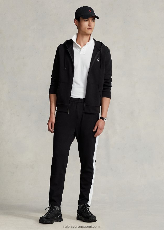 Ralph Lauren miehet interlock-telakkahousut 0Z24ZR628 musta