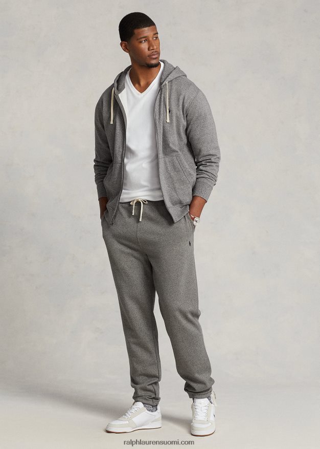 Ralph Lauren miehet fleece verkkarit 0Z24ZR1643 tuhkanharmaa kanerva