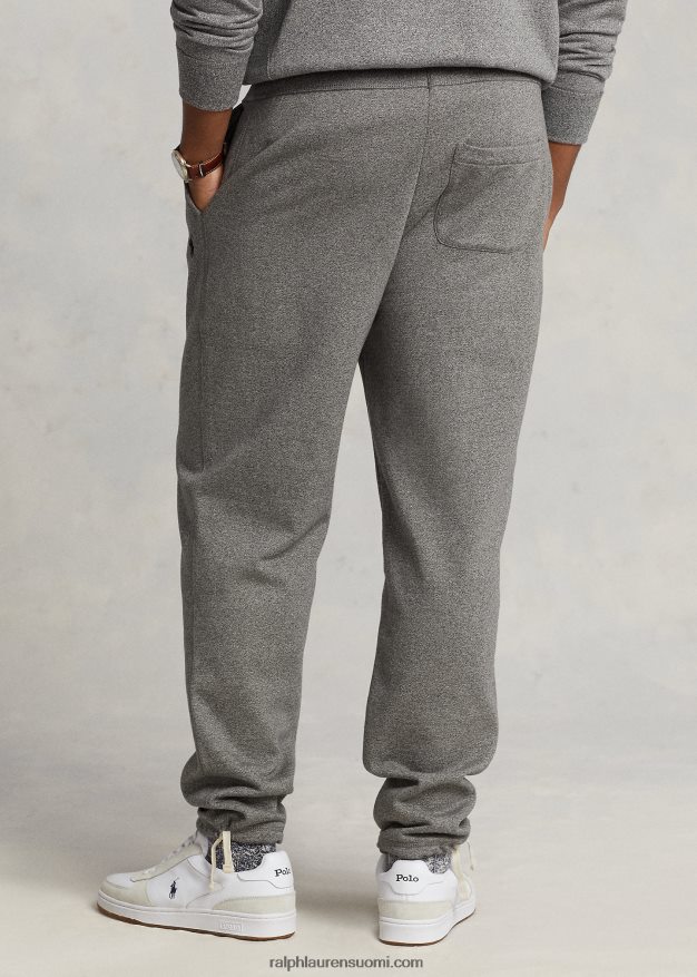 Ralph Lauren miehet fleece verkkarit 0Z24ZR1643 tuhkanharmaa kanerva