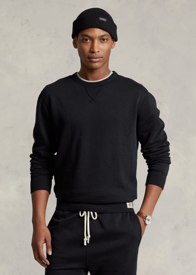 Ralph Lauren miehet fleece paita 0Z24ZR8641 musta