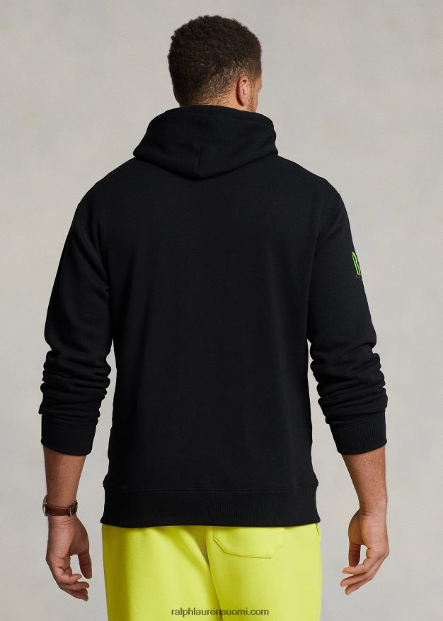 Ralph Lauren miehet graafinen fleecehuppari 0Z24ZR1931 musta