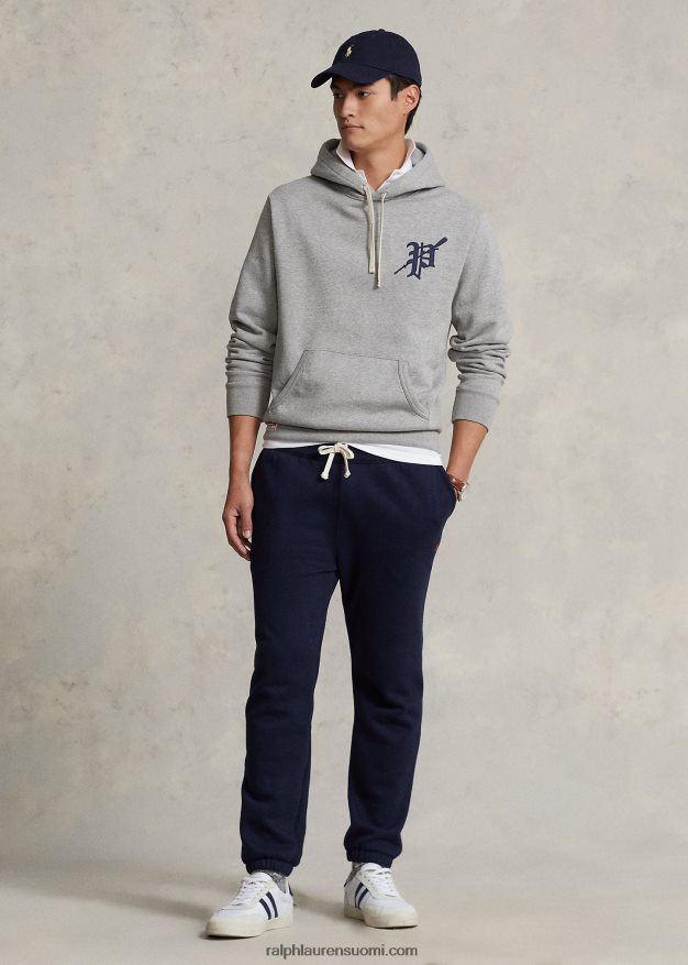 Ralph Lauren miehet graafinen fleecehuppari 0Z24ZR8436 ja kanervan päällä