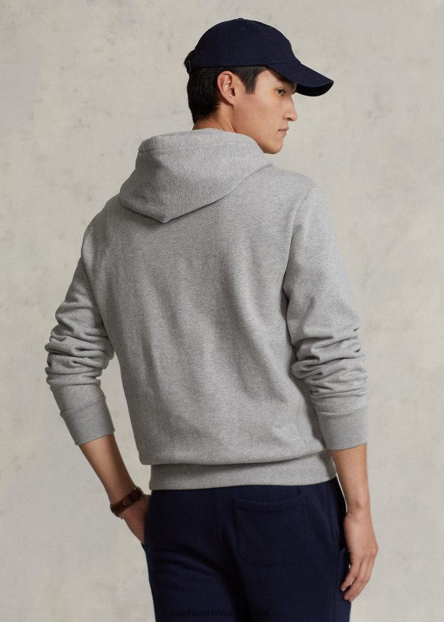 Ralph Lauren miehet graafinen fleecehuppari 0Z24ZR8436 ja kanervan päällä