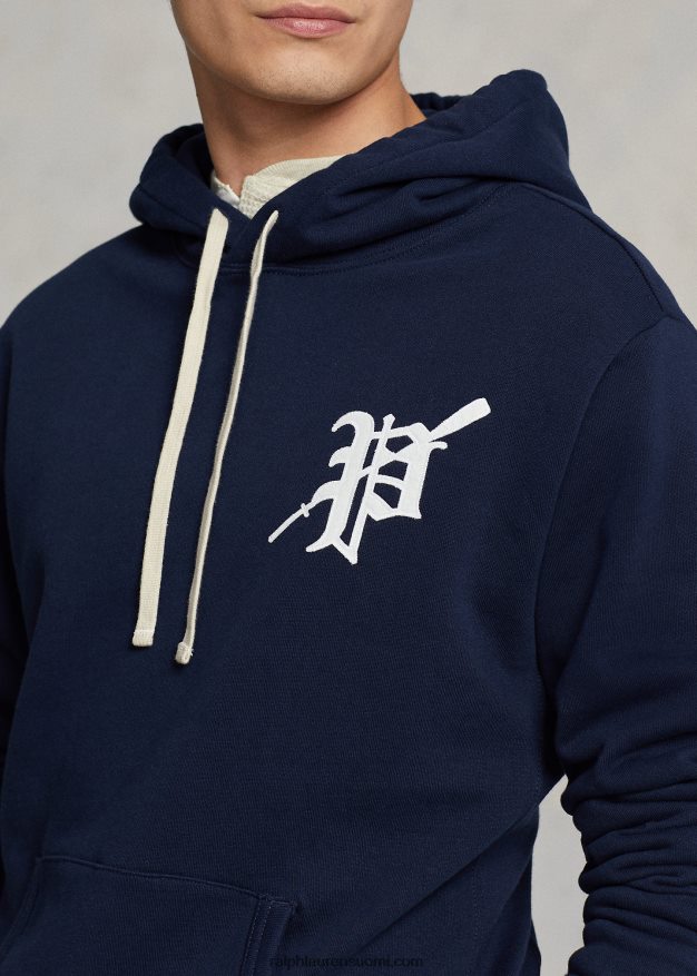 Ralph Lauren miehet graafinen fleecehuppari 0Z24ZR8437 risteilylaivasto