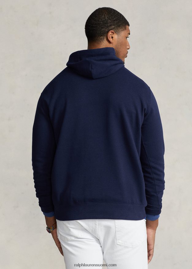 Ralph Lauren miehet iso poniharjainen fleecehuppari 0Z24ZR1630 risteilylaivasto