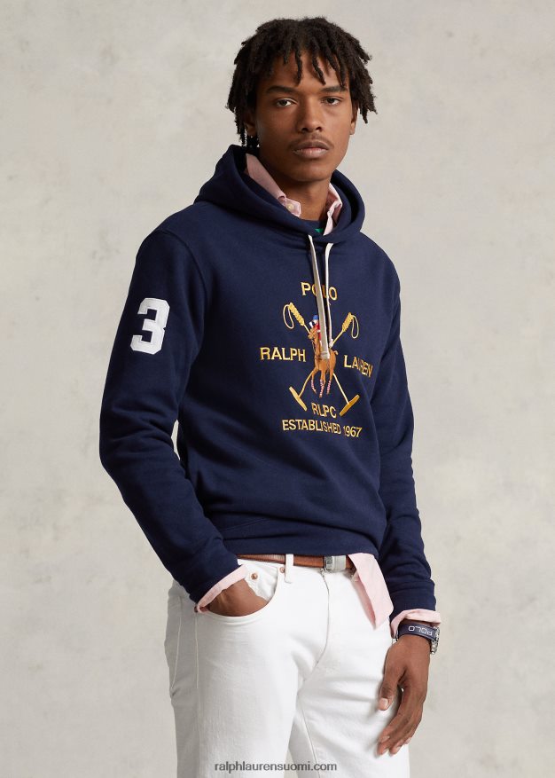 Ralph Lauren miehet iso poolo crest fleecehuppari 0Z24ZR1152 risteilylaivasto
