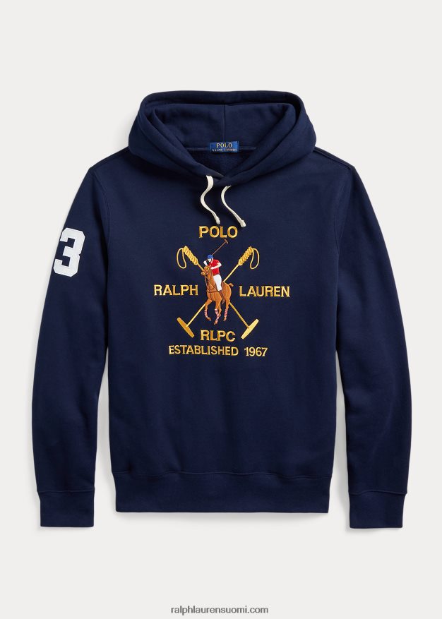 Ralph Lauren miehet iso poolo crest fleecehuppari 0Z24ZR1152 risteilylaivasto