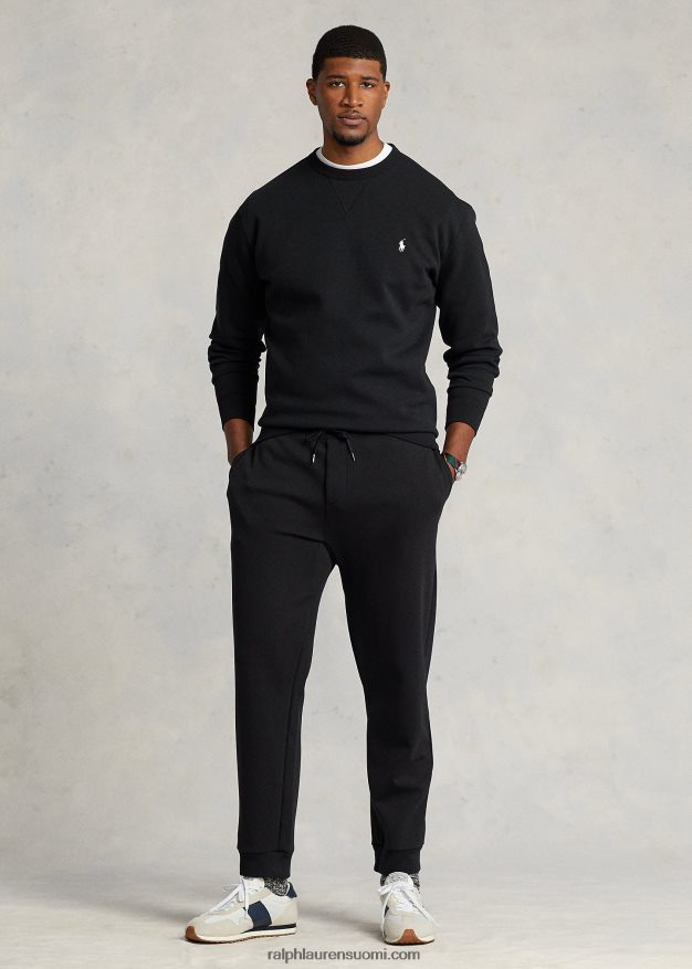 Ralph Lauren miehet kaksinkertainen neulepaita 0Z24ZR1911 musta