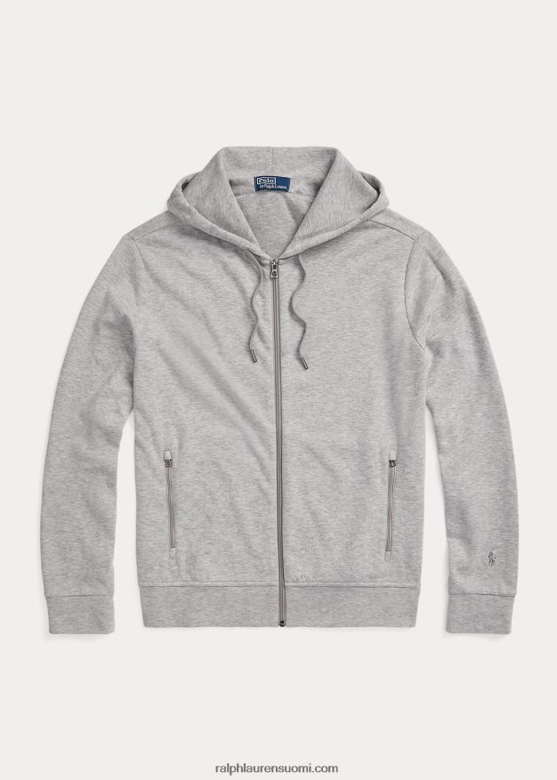 Ralph Lauren miehet kaksinkertainen täysvetoketjuhuppari 0Z24ZR8608 ja kanervan päällä