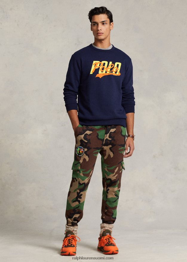 Ralph Lauren miehet logo fleece collegepaita 0Z24ZR1185 risteilylaivasto