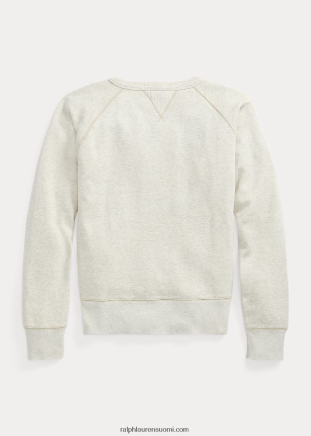 Ralph Lauren miehet logo fleece collegepaita 0Z24ZR1755 kaurapuuro kanerva