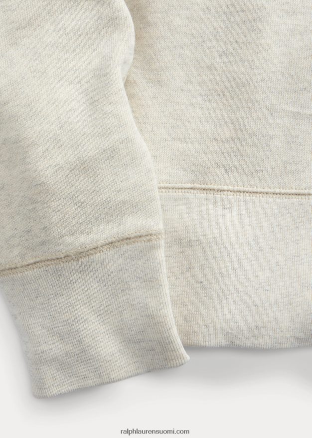 Ralph Lauren miehet logo fleece collegepaita 0Z24ZR1755 kaurapuuro kanerva