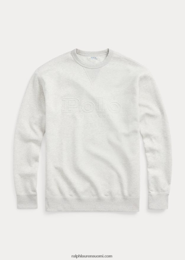 Ralph Lauren miehet logokuvioitu kaksoisneulepusero 0Z24ZR1395 kevyt urheilullinen kanerva