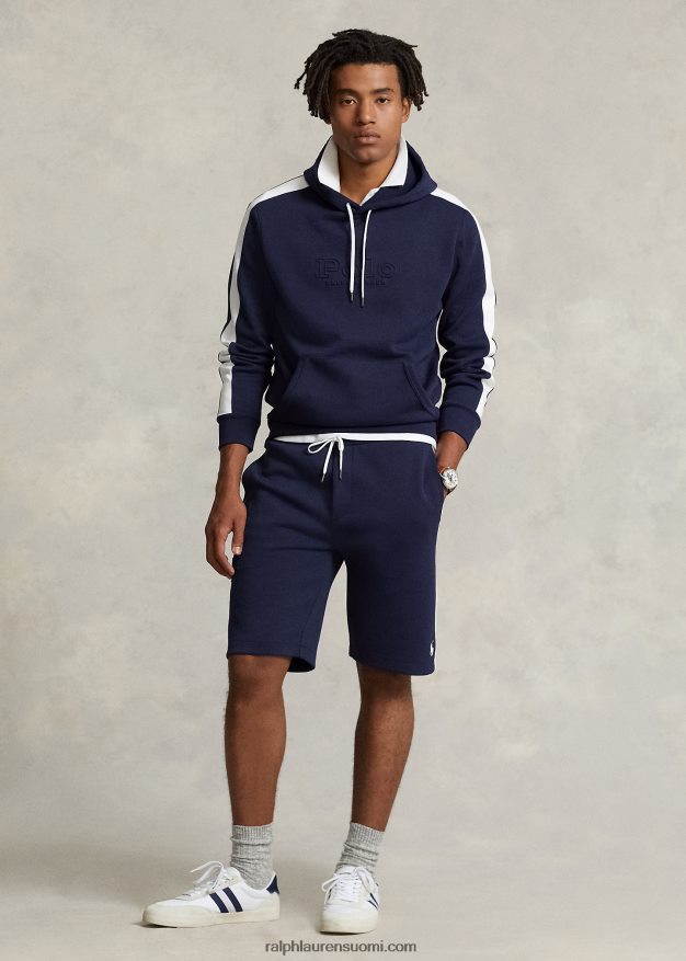 Ralph Lauren miehet logolla tuplaneulottu verkkohuppari 0Z24ZR1128 risteilylaivasto