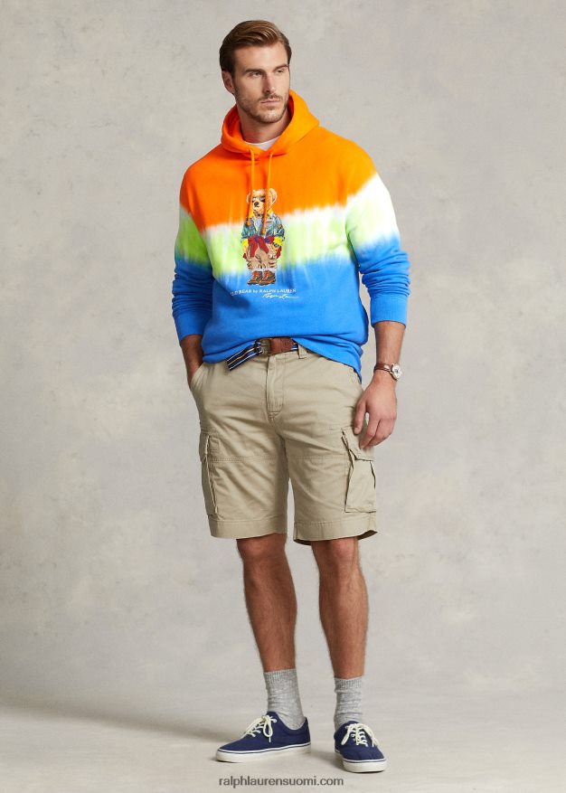 Ralph Lauren miehet polo bear solmittava fleecehuppari 0Z24ZR1381 safiiri tähtikarhu