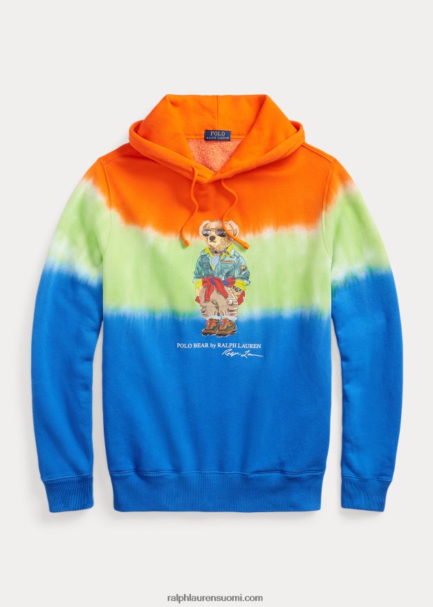Ralph Lauren miehet polo bear solmittava fleecehuppari 0Z24ZR8605 safiiri