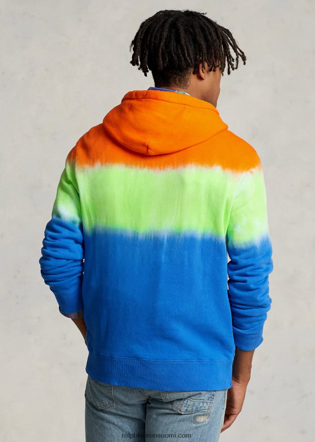 Ralph Lauren miehet polo bear solmittava fleecehuppari 0Z24ZR8605 safiiri