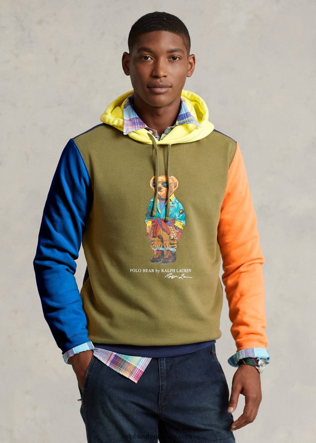 Ralph Lauren miehet polo bear -värinen fleecehuppari 0Z24ZR908 tumma salvia