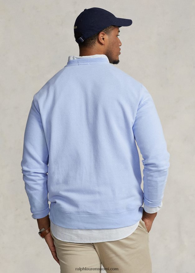 Ralph Lauren miehet poolo bear fleece paita 0Z24ZR1605 austinin sininen karhu