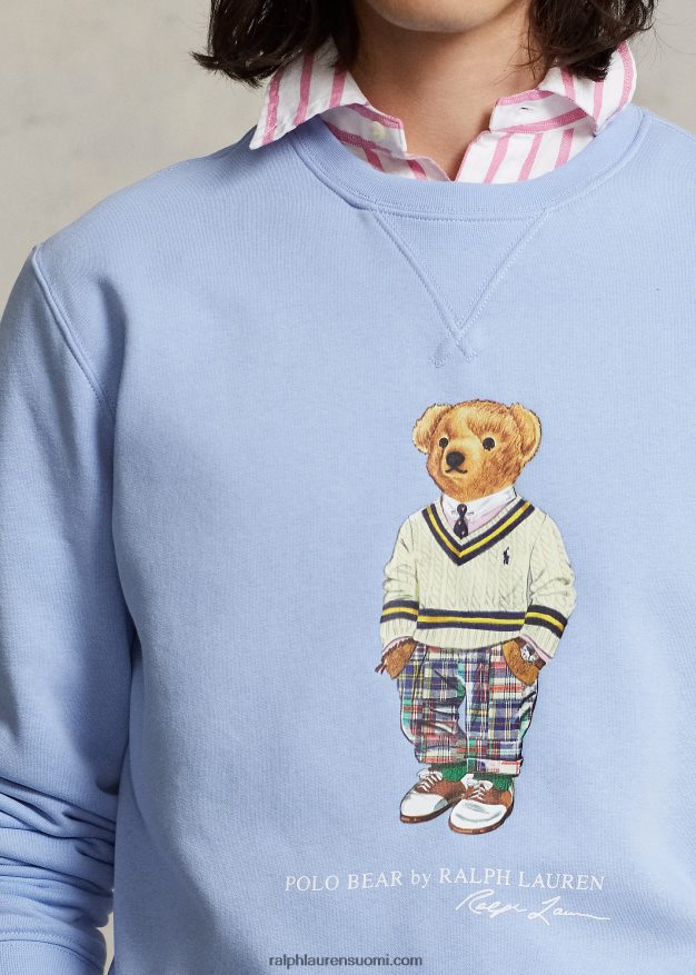 Ralph Lauren miehet poolo bear fleece paita 0Z24ZR729 austin sininen