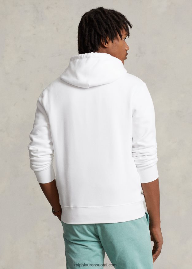 Ralph Lauren miehet poolokarhu fleecehuppari 0Z24ZR1107 valkoinen kalastuskarhu