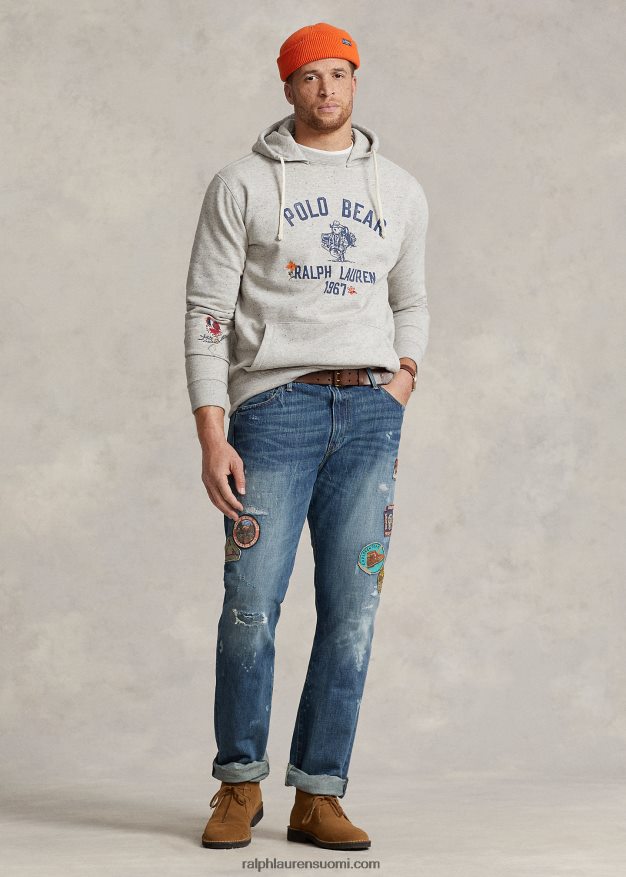 Ralph Lauren miehet poolokarhu fleecehuppari 0Z24ZR1361 brooklyn/tumma vintage