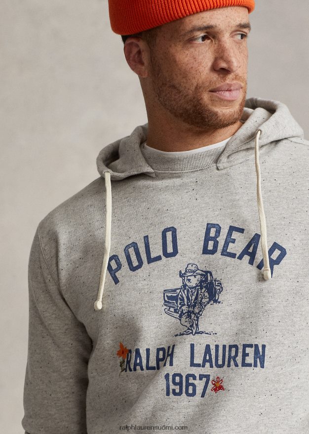 Ralph Lauren miehet poolokarhu fleecehuppari 0Z24ZR1361 brooklyn/tumma vintage