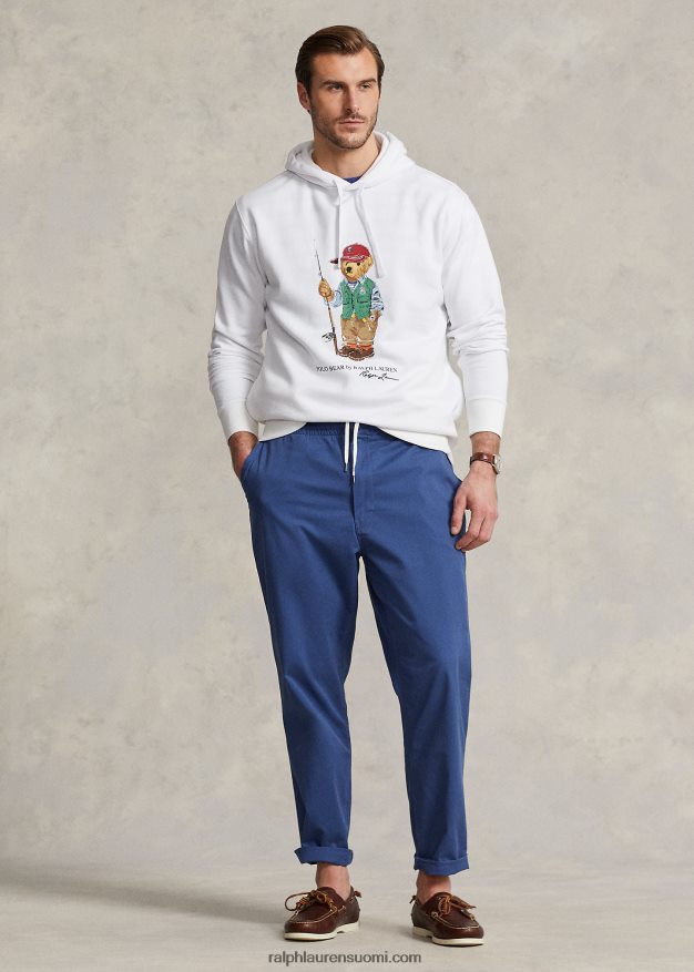 Ralph Lauren miehet poolokarhu fleecehuppari 0Z24ZR1668 valkoinen kalastuskarhu