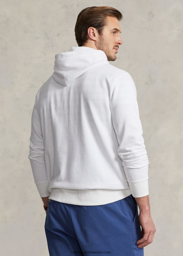 Ralph Lauren miehet poolokarhu fleecehuppari 0Z24ZR1668 valkoinen kalastuskarhu