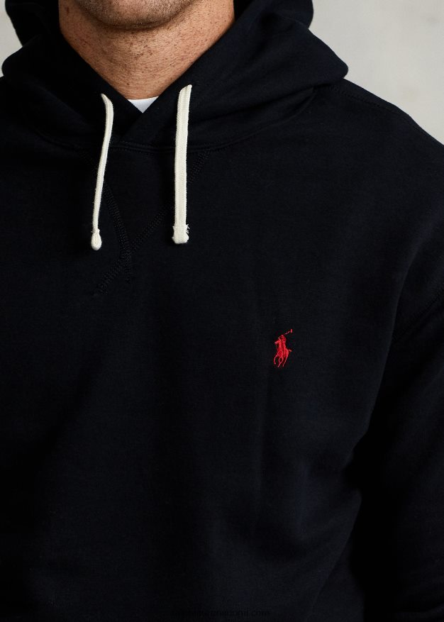 Ralph Lauren miehet rl fleece-huppari 0Z24ZR1572 musta