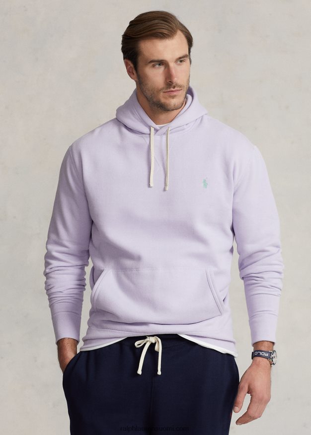 Ralph Lauren miehet rl fleece-huppari 0Z24ZR1574 kukka violetti
