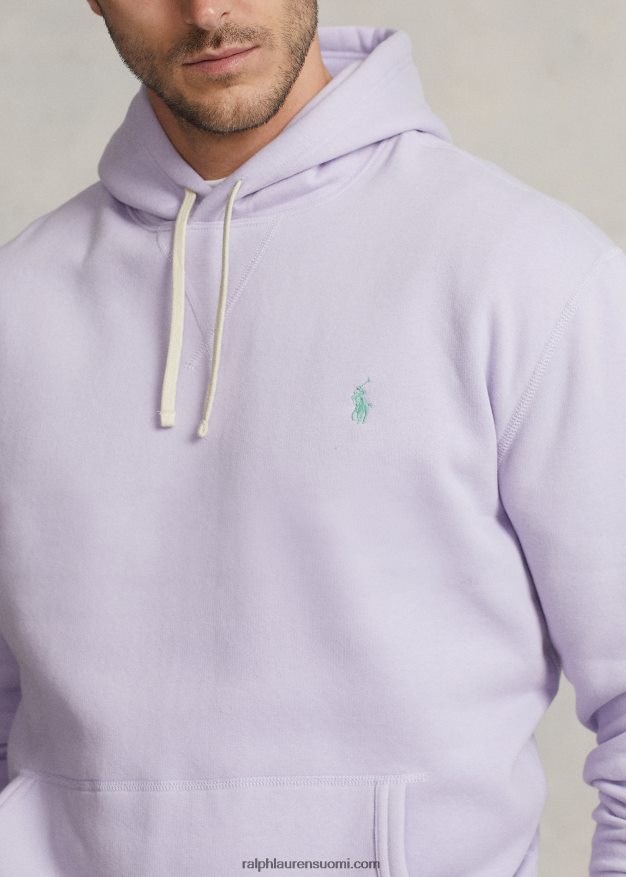 Ralph Lauren miehet rl fleece-huppari 0Z24ZR1574 kukka violetti